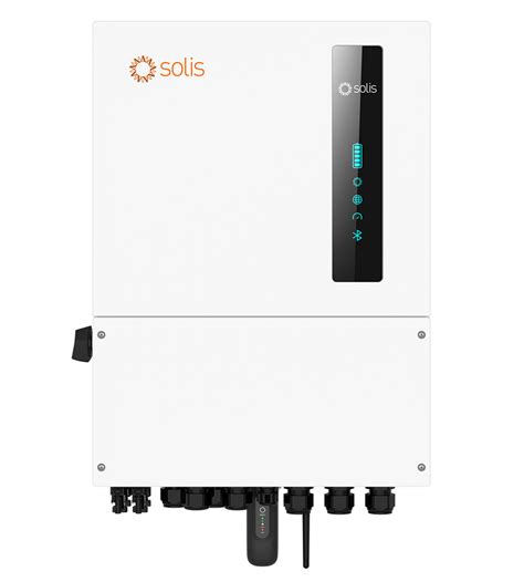 5 Topology Transformerless Self consumption (night) <1 W Operating ambient temperature range -25 60C Relative humidity 0100 Ingress protection IP65 Cooling concept Natural convection Max. . Solis 8kw inverter datasheet